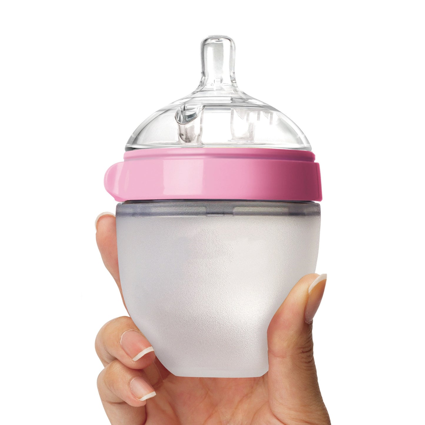 Cross-border baby bottle, newborn infant liquid silicone feeding bottle