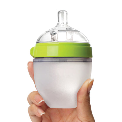Cross-border baby bottle, newborn infant liquid silicone feeding bottle