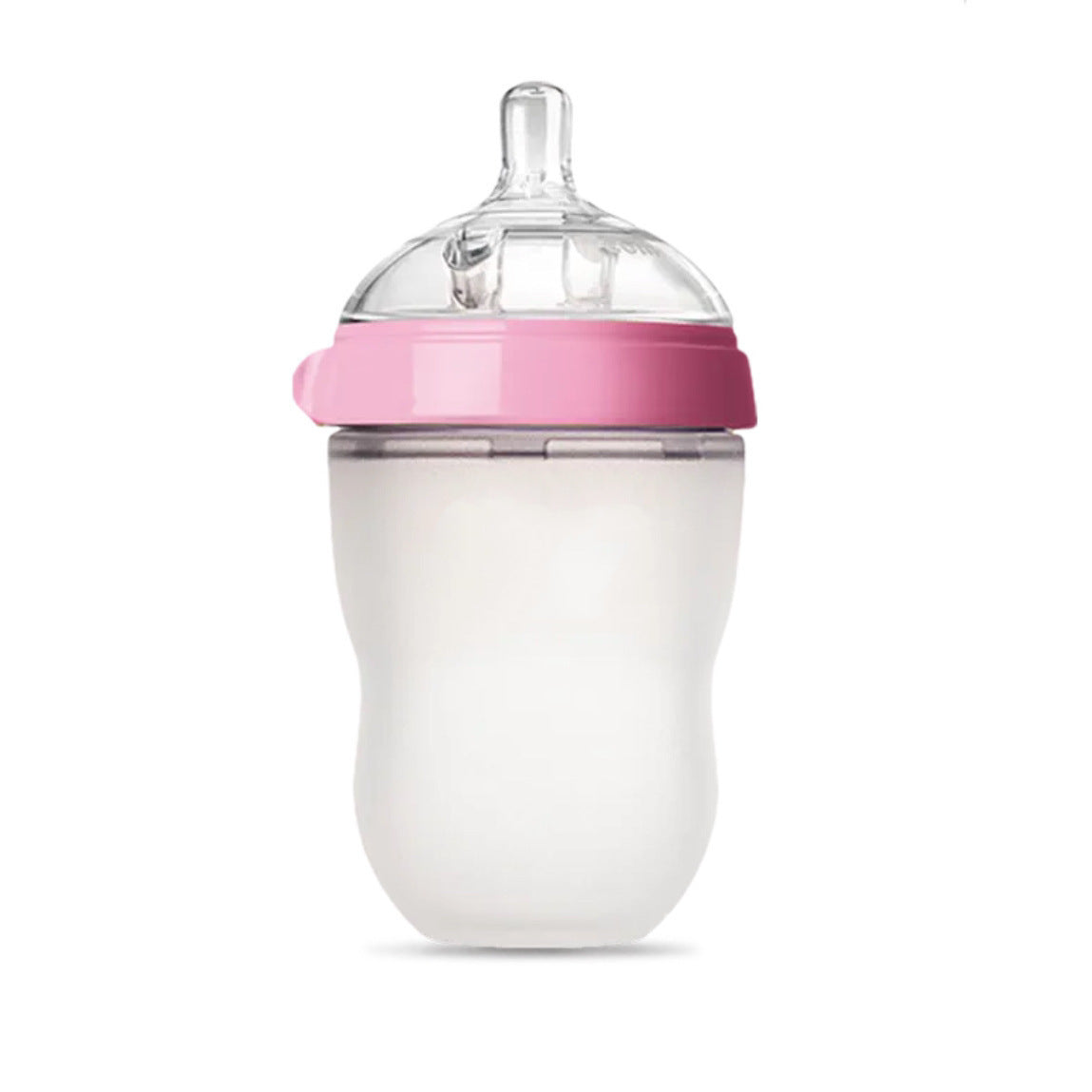 Cross-border baby bottle, newborn infant liquid silicone feeding bottle